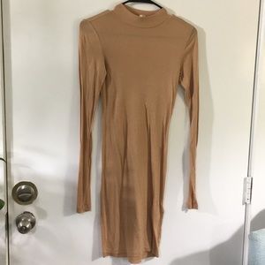 H&M Nude Bodycon Dress